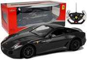 Zabawki zdalnie sterowane - Rastar Auto R/C Ferrari 599 GTO 1:14 Czarne na Pilota 6023 - miniaturka - grafika 1