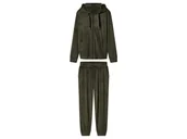 Dresy damskie - esmara® Dres welurowy damski (Khaki, S(36/38)) - miniaturka - grafika 1