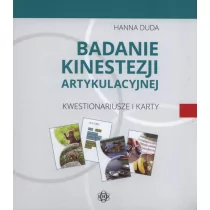 Badanie kinestezji artykulacyjnej Hanna Duda - Pedagogika i dydaktyka - miniaturka - grafika 1