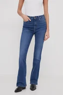 Spodnie damskie - Pepe Jeans jeansy damskie high waist - miniaturka - grafika 1