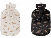 Termofory - Termofor gumowo-pluszowy METROX Złote pióra 2l - miniaturka - grafika 1