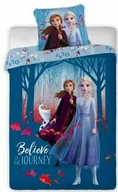 Pościel dla dzieci - Faro Pościel Frozen II , Kraina Lodu 160 x 200 siostry Anna Elsa - miniaturka - grafika 1