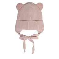 Czapki dla dzieci - Czapka Jamiks Edith JZG291 Różowy - miniaturka - grafika 1