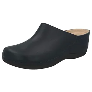 Berkemann Jada klapki damskie, czarny niebieski, 39.5 EU - Klapki i japonki damskie - miniaturka - grafika 1