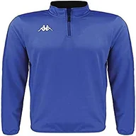 Bluzy męskie - Kappa Kappa Męska bluza Tavole niebieski niebieski 6 lat 304TTK0 - miniaturka - grafika 1