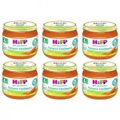 Dania dla dzieci - Hipp Pierwsza marchewka po 4. miesiącu zestaw 6 x 80 g Bio - miniaturka - grafika 1