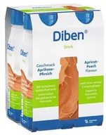 Żywienie medyczne - FRESENIUS KABI Diben drink o smaku morela-brzoskwinia 4 x 200 ml - miniaturka - grafika 1