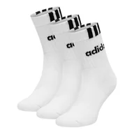 Skarpetki damskie - ADIDAS HT3437 3-PACK Biały - miniaturka - grafika 1