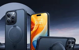 Etui Torras UPRO Ostand Matte do iPhone 15 Pro (czarne) - Etui i futerały do telefonów - miniaturka - grafika 2