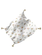 Rożki i beciki - Lulumi Otulacz bambusowy z chwostami 100x100 Woodland story - miniaturka - grafika 1