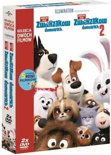 Sekretne Życie Zwierzaków Domowych 1-2 Box 2DVD - Filmy animowane DVD - miniaturka - grafika 1