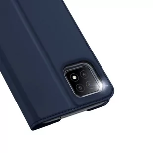 Dux Ducis Skin Pro kabura etui pokrowiec z klapką Oppo A73 5G / A53 5G niebieski - Etui i futerały do telefonów - miniaturka - grafika 3
