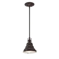 Lampy sufitowe - Quoizel Lampa wisząca Eastvale QZ/EASTVALE/P/S QZ/EASTVALE/P/S - miniaturka - grafika 1