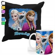 Gadżety dla niej i dla niego - ZESTAW KUBEK + POSZEWKA Z NADRUKIEM-KSIĘŻNICZKI BAJKA PREZEN+IMIĘ - miniaturka - grafika 1