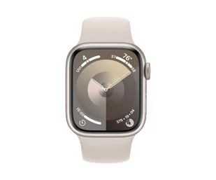 Apple Watch Series 9 GPS 41mm Aluminium Sport S/M Beżowy - Smartwatch - miniaturka - grafika 3