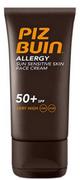 Balsamy i kremy do opalania - Krem przeciwsłoneczny Piz Buin Allergy Sun Sensitive Skin Face Cream SPF50 50 ml (3574661117621) - miniaturka - grafika 1