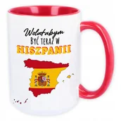 Kubki - KUBEK DUŻY 450 ml PREZENT DLA FANA HISZPANII WZ - miniaturka - grafika 1