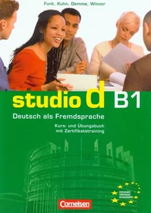 Cornelsen Studio d B1 Kurs- und Übungsbuch mit CD - Cornelsen - Książki do nauki języka niemieckiego - miniaturka - grafika 1