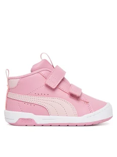 Puma Sneakersy Multiflex 2 Mid Sl V Inf 312153 04 Różowy - Buty dla dziewczynek - miniaturka - grafika 1