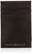 Portfele - Tommy Hilfiger Męski TH Central NS CC uchwyt dwustronny portfel, czarny, jeden rozmiar - miniaturka - grafika 1