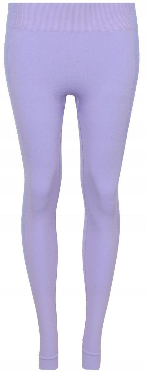 REEBOK - LEGINSY DAMSKIE YOGA HR SEAMLESS TIGHT HT2385 LAWENDOWE