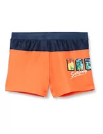 Kąpielówki dla chłopców - Chicco, chłopięcy strój kąpielowy bokserski, Pomarańczowy (209), 4 lat - miniaturka - grafika 1