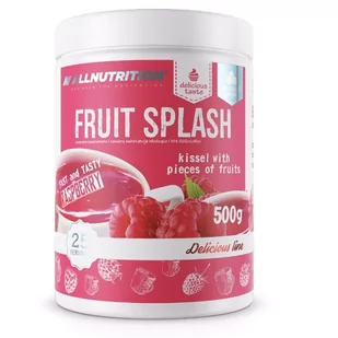 Allnutrition, kisiel o smaku malinowym z kawałkami owoców, 500 g - Kisiel - miniaturka - grafika 1