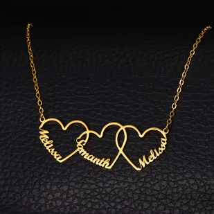 TEMU Wisiorek z zawieszką w stylu dla kobiet, z unikalnym i eleganckim wzorem, możliwość personalizacji z wieloma imionami, idealny prezent dla - Inne - miniaturka - grafika 1