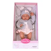 Lalki dla dziewczynek - Antonio Juan Antonio Juan Lalka Hiszpańska Nacida Gris 40 cm 3386 3386 - miniaturka - grafika 1