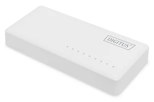 Digitus Przełącznik sieciowy Gigabit, 8-portowy, niezarządzalny - Pozostałe akcesoria sieciowe - miniaturka - grafika 1