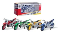 Samochody i pojazdy dla dzieci - Motor metalowy TERENOWY cross 12 cm PUDEŁKO - miniaturka - grafika 1