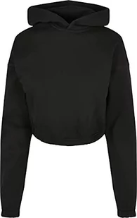 Urban Classics Damska bluza z kapturem z kapturem, czarny, L - Bluzy damskie - miniaturka - grafika 1