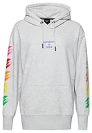 Bluzy damskie - Superdry Damska bluza z kapturem, Kadet Szary Marl, XS - miniaturka - grafika 1