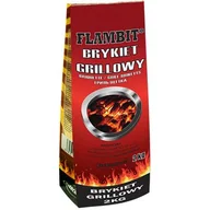 Węgiel do grilla - Brykiet grillowy z węgla drzewnego 2 kg FLAMBIT - miniaturka - grafika 1