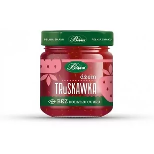 BiFix Dżem truskawkowy bez cukru, 200g - Konfitury, marmolady, powidła - miniaturka - grafika 1
