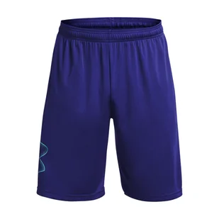 Męskie Spodenki UNDER ARMOUR UA TECH GRAPHIC SHORT 1306443-468 – Granatowy - Spodenki męskie - miniaturka - grafika 1