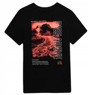 Koszulki męskie - 4F T-Shirt Koszulka Bawełna 100% Ttshm489 L - miniaturka - grafika 1