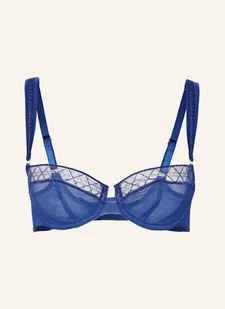 Triumph Biustonosz Z Fiszbinami Palina Cosmic Heartbeat blau - Biustonosze - miniaturka - grafika 1