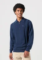 Swetry męskie - Męski sweter Wrangler LS POLO SWEATER M - miniaturka - grafika 1