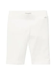 TOM TAILOR Dziewczęce dziecięce szorty Basic Tadler, 10315 - Whisper White, 92/98 cm - Spodenki damskie - miniaturka - grafika 1