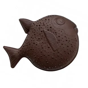 mata sensoryczna Fish 1 szt brązowy miękki - Zabawki sensoryczne - miniaturka - grafika 1