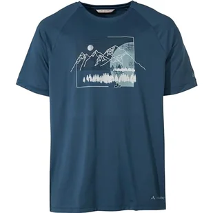 VAUDE Męski T-shirt Gleann II - Koszulki męskie - miniaturka - grafika 1