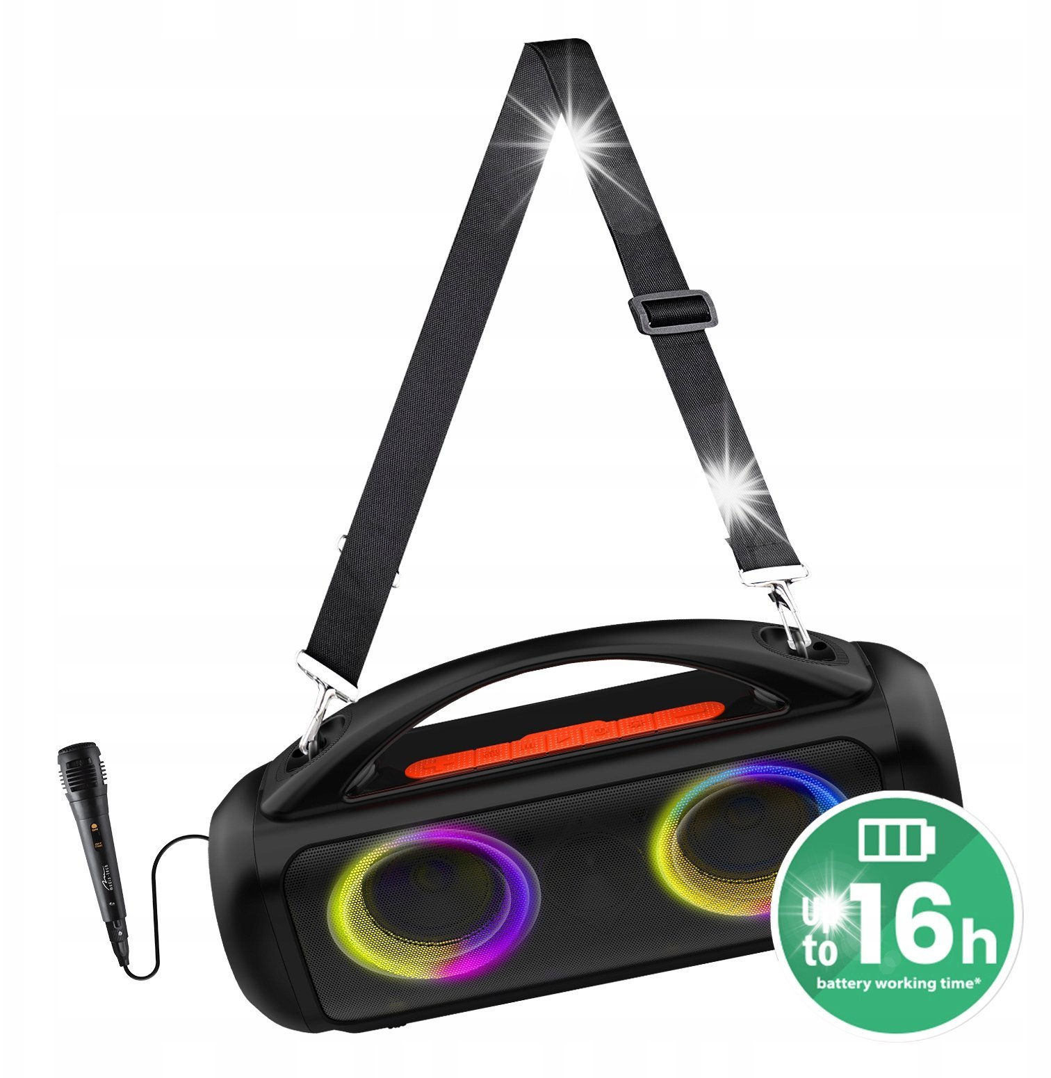 Głośnik Media-Tech KARAOKE Głośnik przenośny bluetooth MT3184 MEDIA-TECH MIKROFON