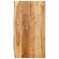 Blaty meblowe i parapety okienne - vidaXL Blat łazienkowy, lite drewno akacjowe, 100 x 55 x 2,5 cm vidaXL - miniaturka - grafika 1