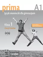 Podręczniki dla gimnazjum - BC Edukacja Prima 1 Język niemiecki A1 Zeszyt testów z płytą CD - BC Edukacja - miniaturka - grafika 1