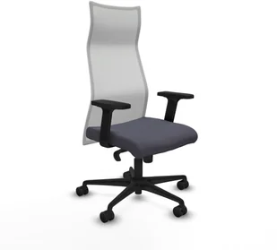 Fotel biurowy, krzesło biurowe Krzesło Biurowe Piqueras y Crespo B2D036N Ciemny szary - Fotele i krzesła biurowe - miniaturka - grafika 1