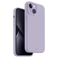 Etui i futerały do telefonów - UNIQ etui Lino iPhone 14 6,1" lilak/lilac lavender - miniaturka - grafika 1