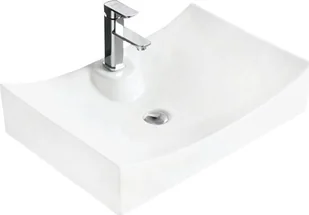 Umywalka Mexen Mexen Gaja umywalka nablatowa 66 x 45 cm biała - 21726600 - Umywalki - miniaturka - grafika 1