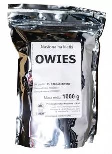 Toraf Nasiona na kiełki OWIES 1 kg Nas000474 - Nasiona na kiełki - miniaturka - grafika 1