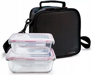 Iris Basic lebensmittet ragetasche z zamkiem 2 kontenerów, materiału i poliester 9243-TX - Lodówki turystyczne - miniaturka - grafika 1